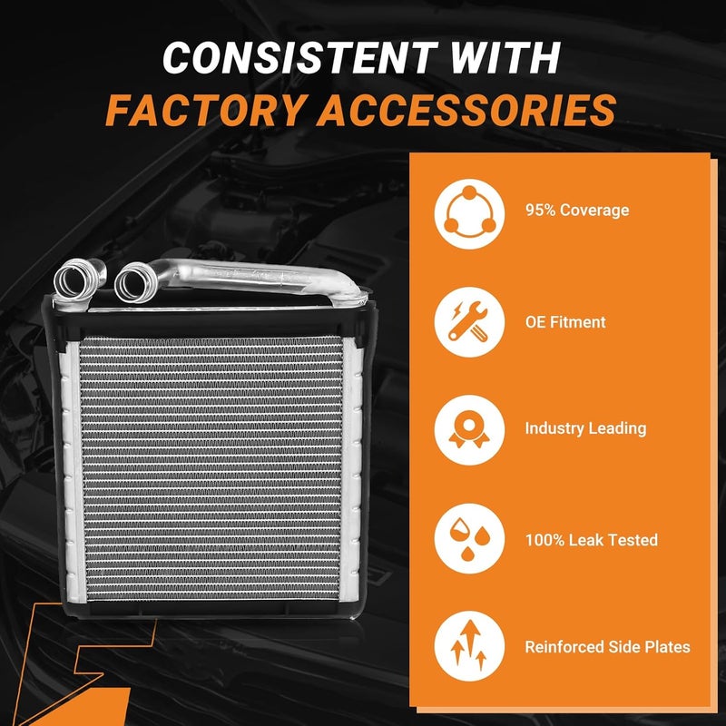 autoexact Store Heater Core for 2010-2014 Volkswagen Golf, for 2012-2019 Volkswagen Beetle, for 2006-2021 Volkswagen Passat, for 2009-2019 Volkswagen Tiguan, Heater Core for Volkswagen CC Eos GTI R32 - Image 3
